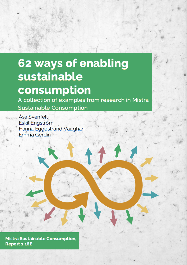 Ways Of Enabling Sustainable Consumption A Collection Of Examples